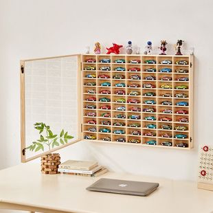 1：64合金小汽车车模玩具车收纳盒展示柜多美卡风火轮车模展示架