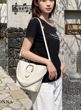 小众设计水桶包包女单肩斜挎通勤百搭包夏季轻便高级感女款手拎包