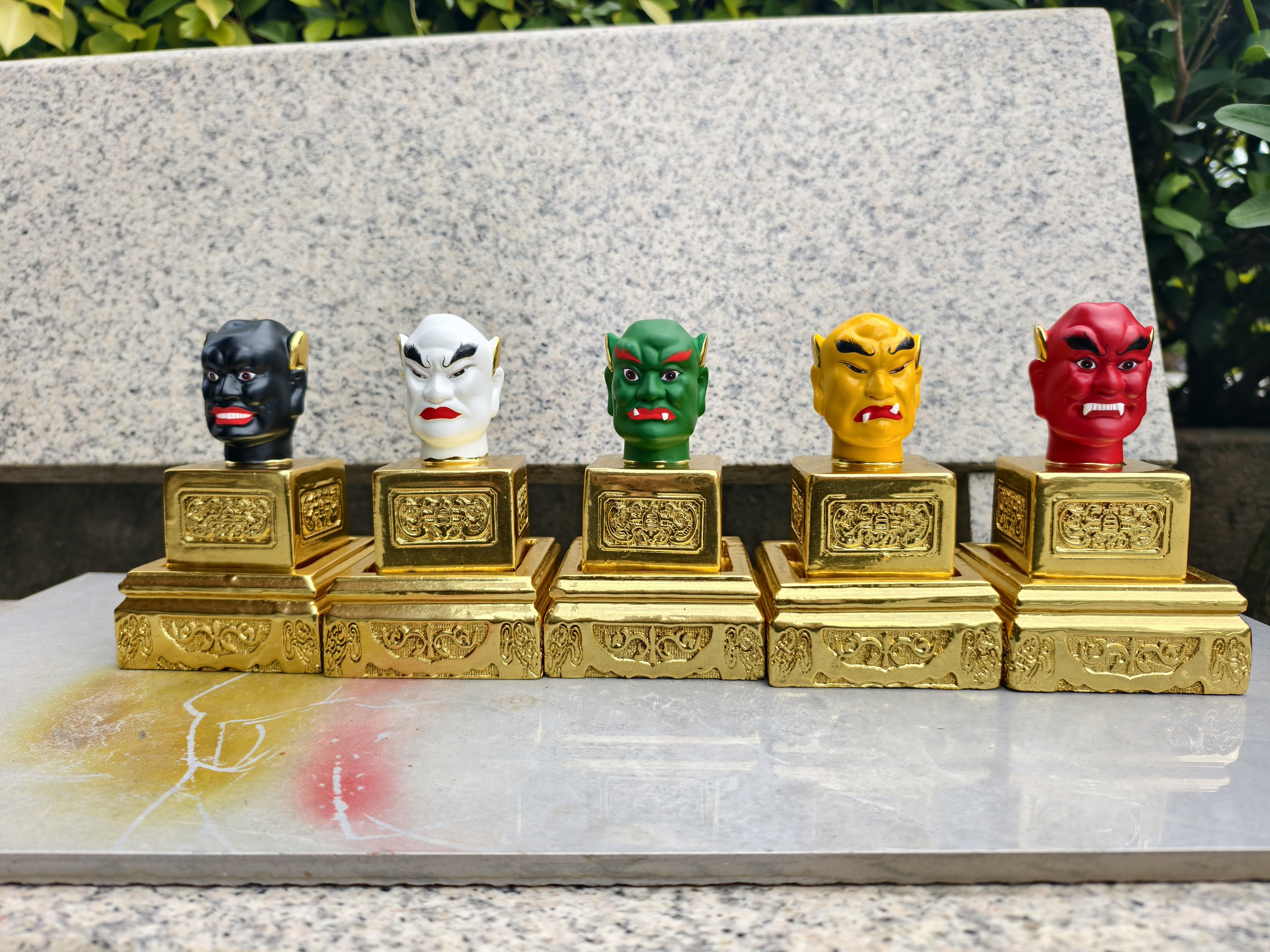 源头厂家香樟木五鬼印章6X6厘米规格现货摆件实拍包刻字