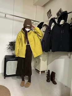 圣蓝聚亿8905 1超好看夹棉外套女秋2025秋冬新洋气百搭减龄冲锋衣