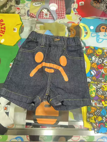7/26 BAPE Kids New Denim Shorts
