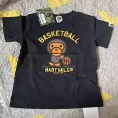 Shanghai Special Offer Children's Clothing Bape Kids Basketball Short-Sleeve Tee
