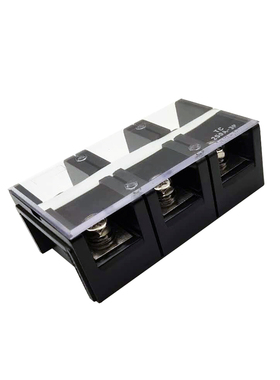 直销铜件TC-2503固定式大电流接线端子接线板250A 3P配电箱接线座