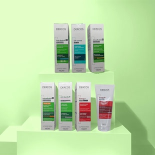 自营 Vichy薇姿德康丝DS洗发水绿标/黄标/粉标/红标/去油瓶