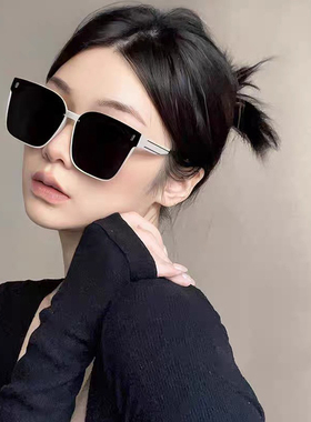 偏光太阳镜女方形大框眼镜