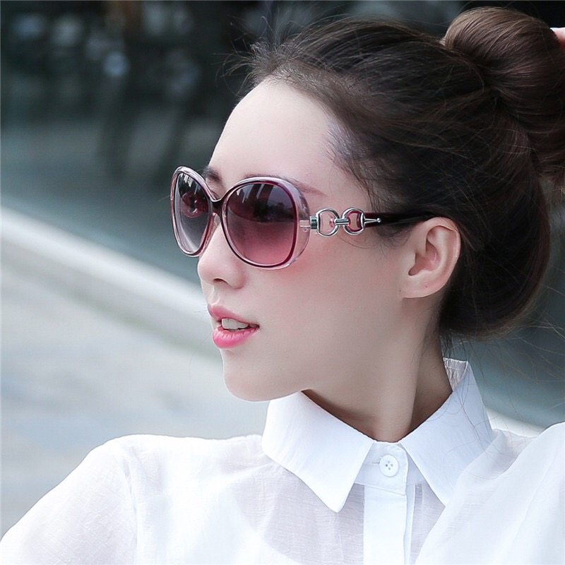 2025新款太阳镜女士明星潮圆脸眼镜防紫外线大框百搭优雅网红墨镜