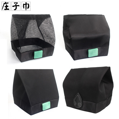 帽道士南华网纱绸缎布面三清