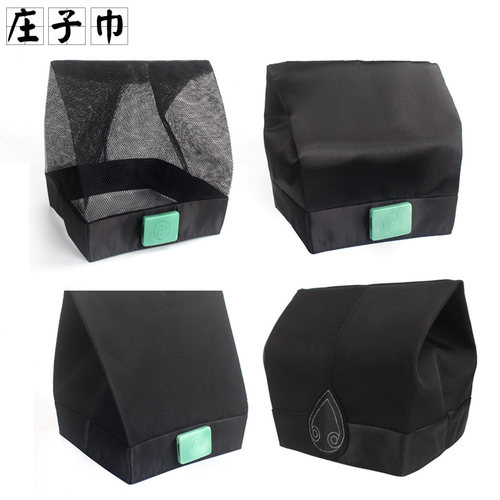 帽道士南华网纱绸缎布面三清