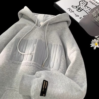 卫衣男款2025春秋款潮流宽松连帽