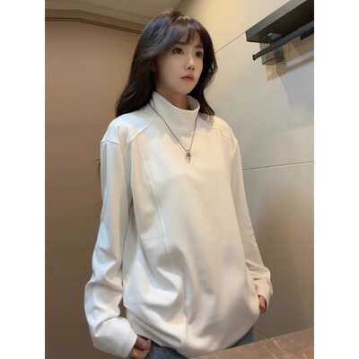 男女款秋冬内搭德绒打底卫衣T恤