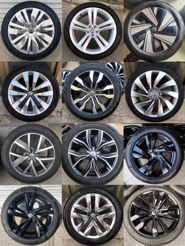 Thích hợp cho bánh xe Volkswagen Touron x 19 inch, 20 inch, 21 inch, Tiguan L sửa đổi nguyên bản, gương Touareg, Yue CC mâm 17 inch xe ô tô thanh lý lazang 13 Mâm xe