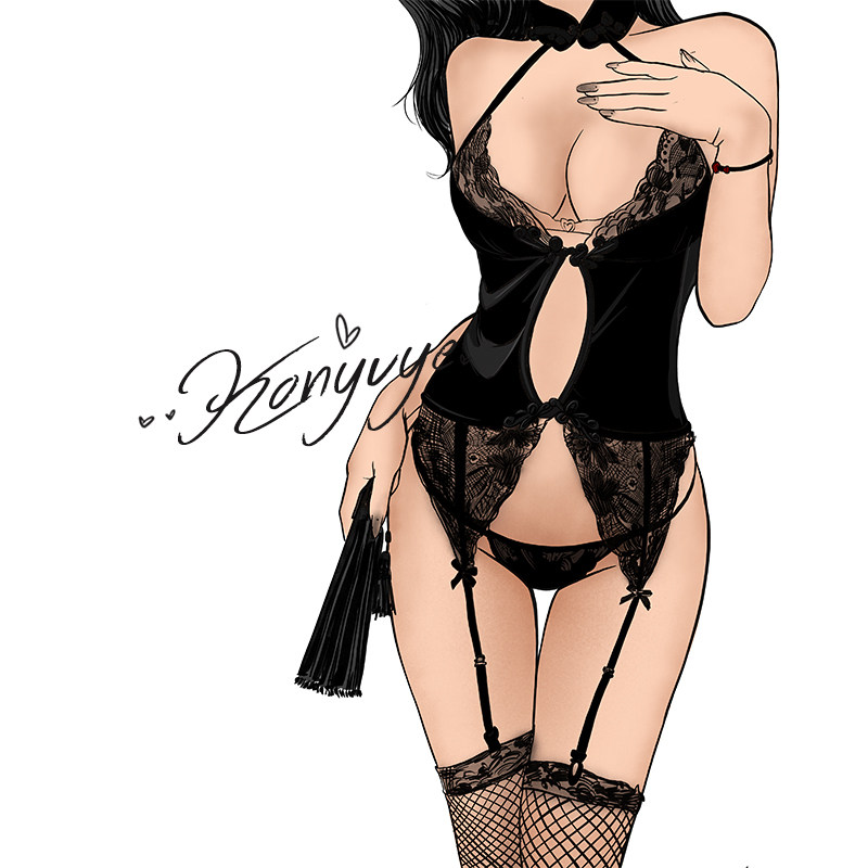 "戒 火" 性感秘书 内衣纯欲 性感办公室职业ol制服套装