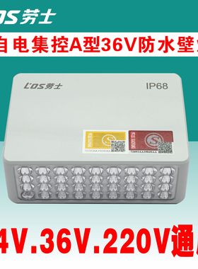 劳士10W防水IP68消防应急壁灯AC220VDC36V高低压通用款应急照明灯