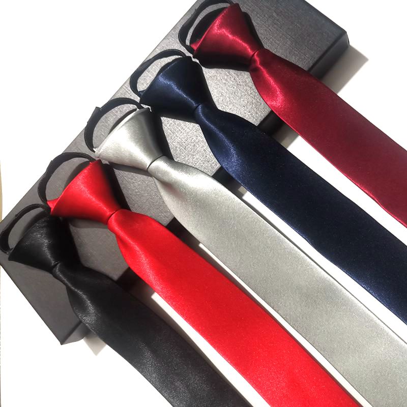 懒人易拉得免打结5cm宽版领带领