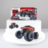 超大号凌盛遥控车猛禽攀爬越野车炫彩高速合金车大轮车儿童玩具