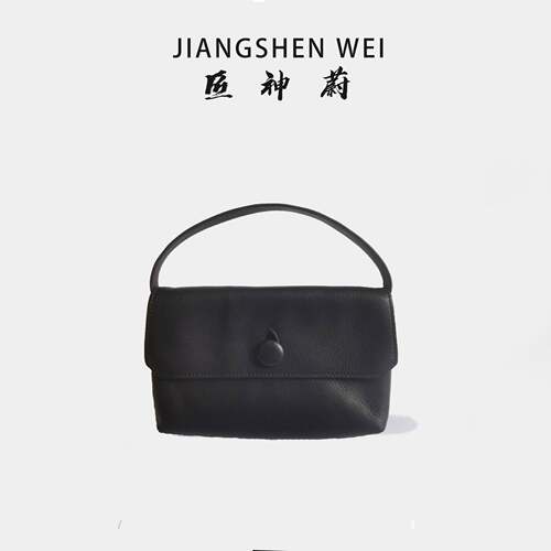 匠神蔚TR钮扣手提包 纯手工休闲女士时尚轻奢真皮百搭手提简约