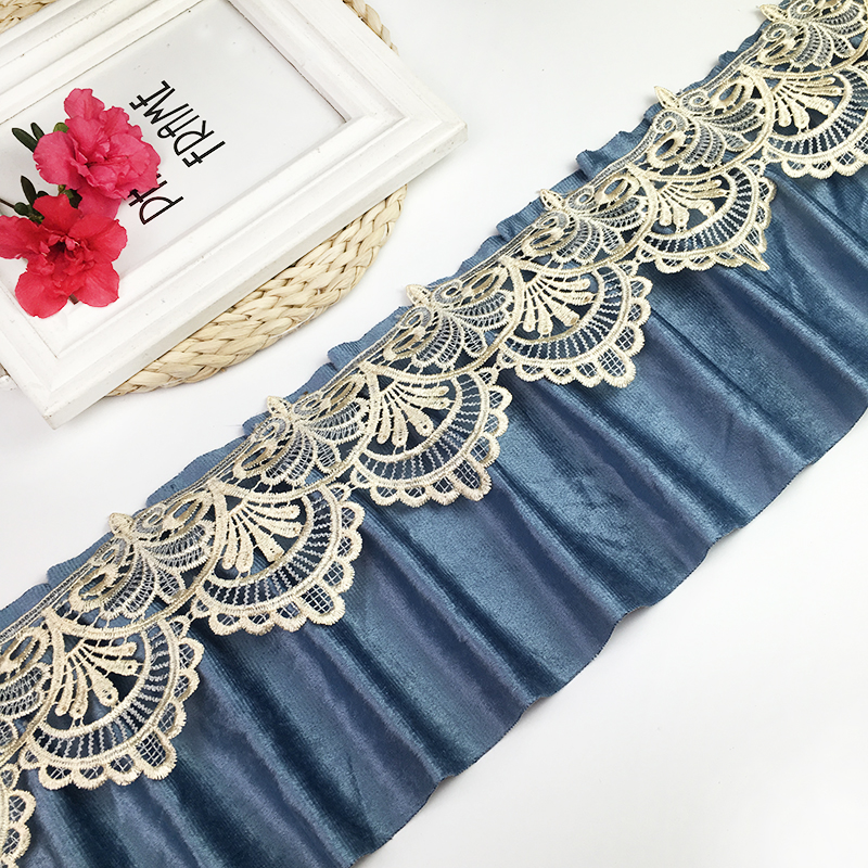 18厘米意大利绒花边沙发垫装饰