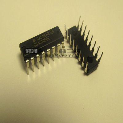 CD40109BE CD40109 直插 电平移位器 三态/逻辑芯片
