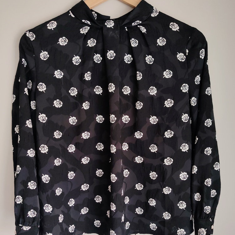 清~春夏新时尚休闲印花衬衫女提花半高领长袖上衣高级衬衣,女装/女士精品,衬衫,淘宝优惠券,粉丝福利购,淘宝优惠卷