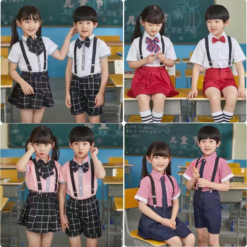 儿童合唱演出服诗歌幼儿园班服