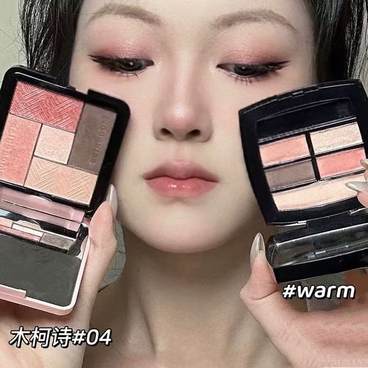 木柯诗香香平替眼影盘五色哑光