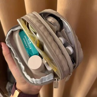 J人理想的出行包!迷你便捷化妆品收纳包旅行洗漱女大容量杂物包