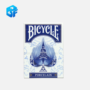 北方魔术道具青花瓷扑克牌 Porcelain单车牌单车扑克牌 Bicycle