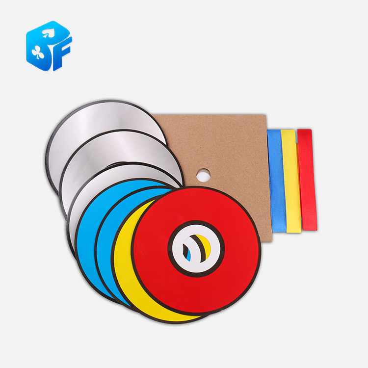 北方魔术道具CD变色光盘变色纸袋光盘7张的 近景舞台年会圣诞元旦