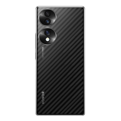 适用于荣耀70系列后膜碳纤维磨砂