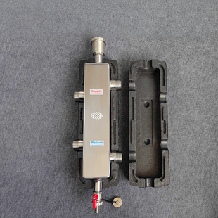 地暖地热壁挂炉加厚型现货偶合罐地暖家用混水罐304不锈钢耦合罐