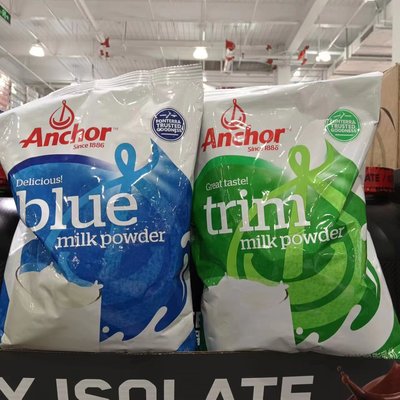 安佳全脂奶粉脱脂乳粉1kg