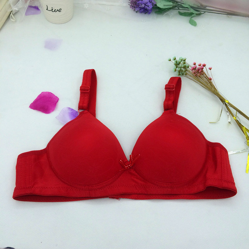 中年女性妈妈无钢圈纯棉大码文胸中年人薄款中老年老人夏季胸罩