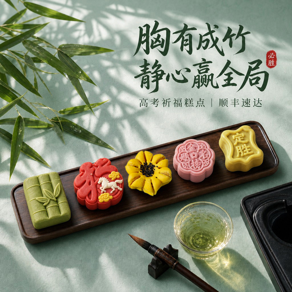 中考金榜题名定胜糕独立包装苏州特产高考状元糕粽子酥中式糕点心