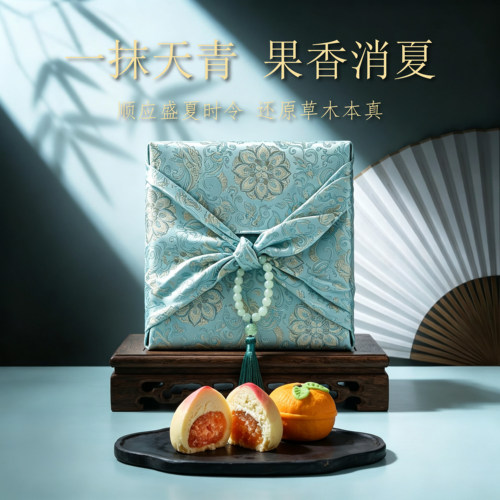 苏州特产中式手工花酥茶点礼盒