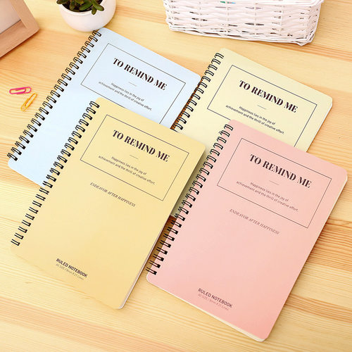 得力线圈本b560页练习办公用品