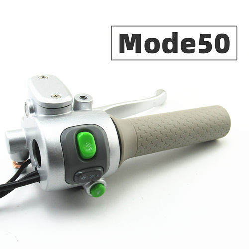 适用绿源电动车Mode50左右组合开关油门转把手前后碟刹车上泵配件