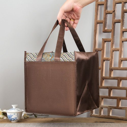 丝绸袋茶叶礼盒包装袋源头厂家