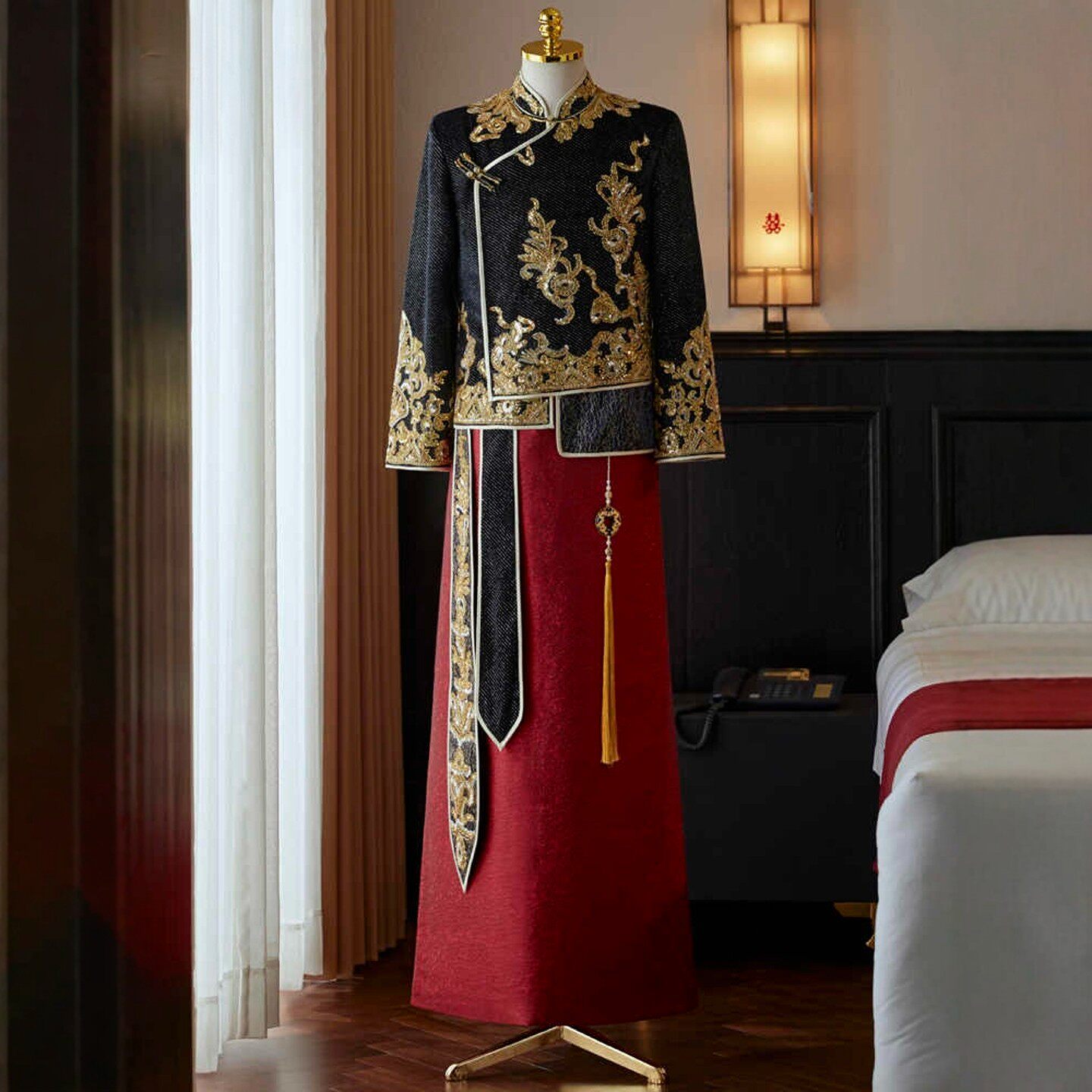 海棠记秀禾服男装新款中式结婚新郎敬酒服汉服男结婚礼服男款婚服