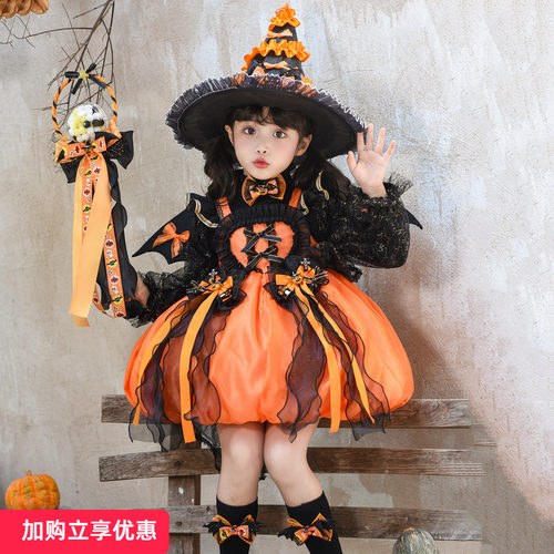 女童春秋季甜美时尚连衣裙