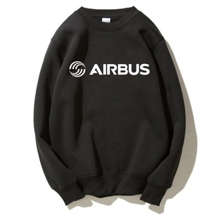 空中客车加绒加厚保暖卫衣帽衫航天AIRBUS飞行员衣服 秋冬男女歀