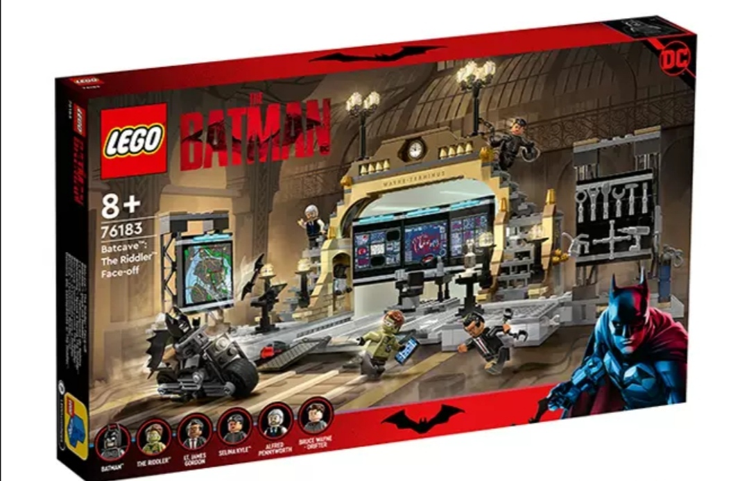 乐高76183蝙蝠侠大战谜语人DC英雄系列儿童益智拼搭积木玩具