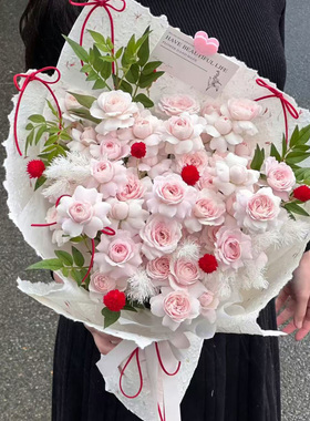 情人节花束仙子之吻玫瑰花鲜花送女友生日老婆花北京天津同城送花