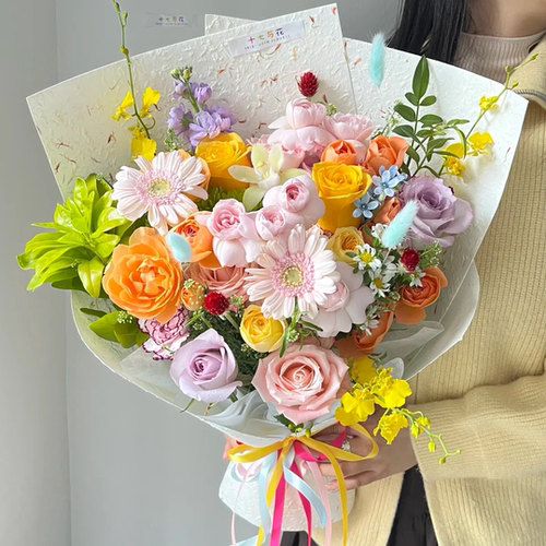 繁花阁生日纪念日玫瑰郁金香