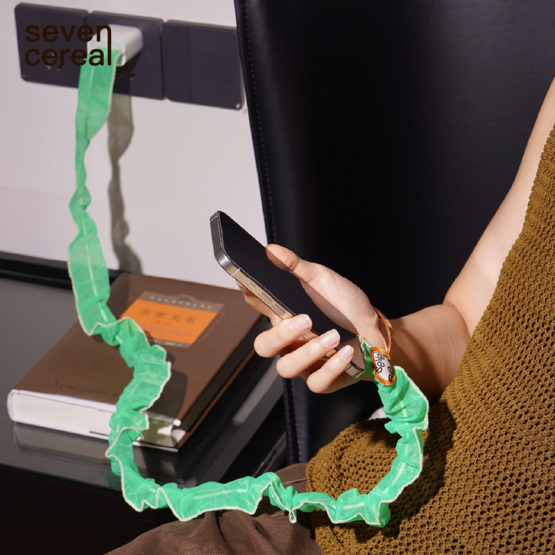 七谷｜夹心硬糖数据线保护套适用iphone16苹果华为通用保护绳可爱,收纳整理,收纳挂袋,淘宝优惠券,粉丝福利购,淘宝优惠卷