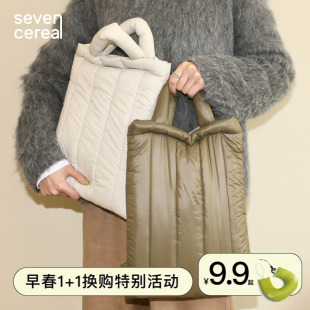 七谷 ins小众苹果电脑包手提双肩包macbook防震防水笔记本内胆包