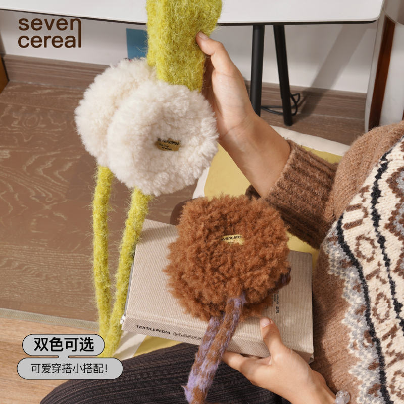 毛绒耳罩冬季保暖防冻护耳神器