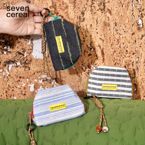 七谷｜躺躺包便携迷你化妆包零钱包口红粉饼化妆品数据线收纳包