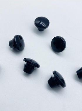 100只TNF-3/5/6/7插销式脚垫 堵头脚塞 免螺钉 尖头硅胶机箱脚