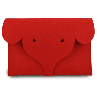 创意定制毛毡大象笔记本电脑包