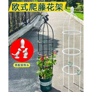 三角梅高飘支撑杆花架爬藤架子铁线莲月季花支架花盆植物攀爬支架